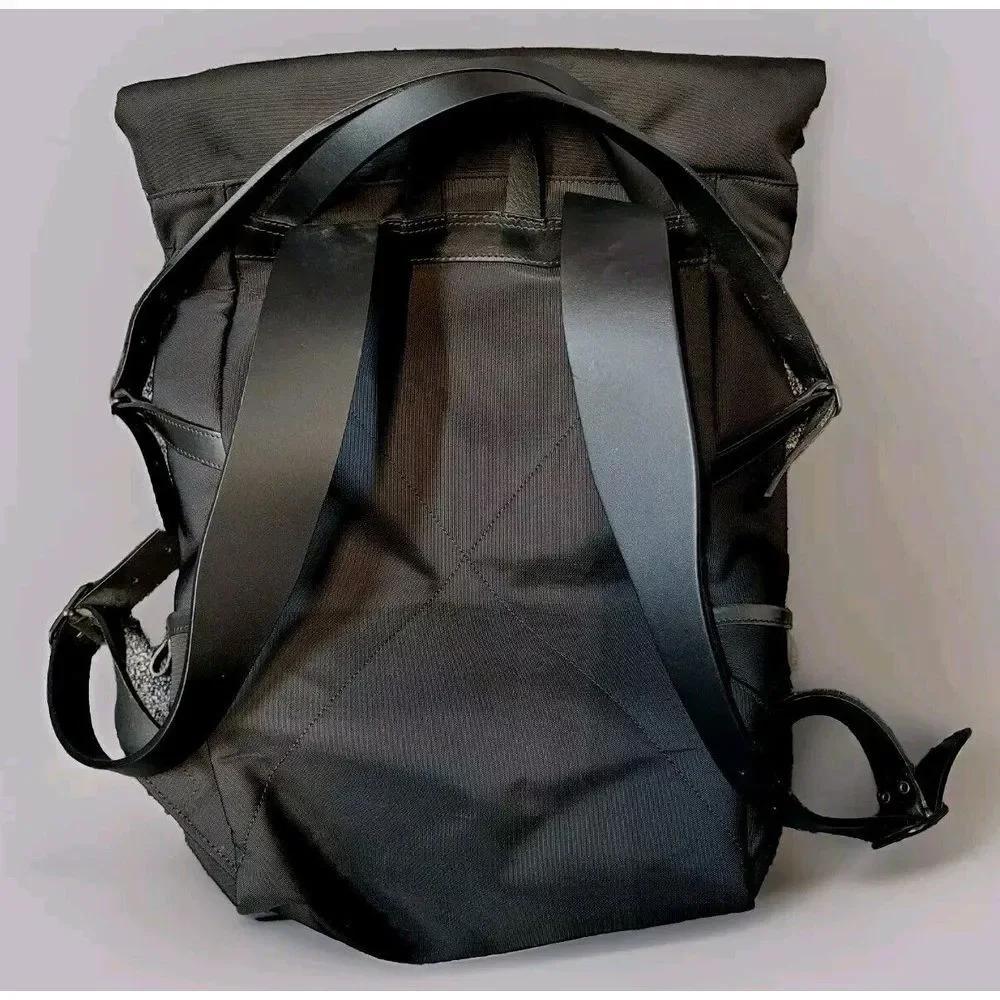 Atelier de L'Armee Blackpack‎ Black Canvas/Leather/Suede